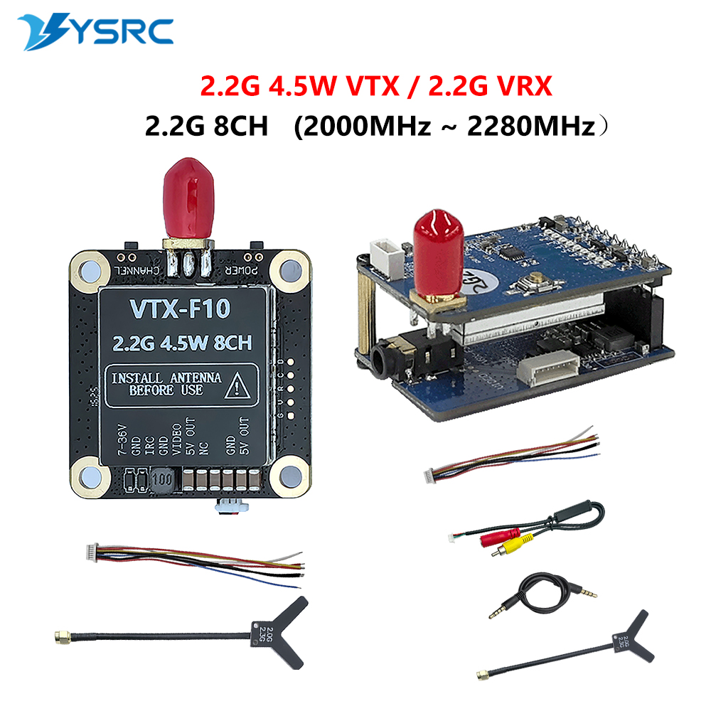 Fpv Drone Receiver - 2.0-2.2G 4.5W VTX 8CH FPV Videozender