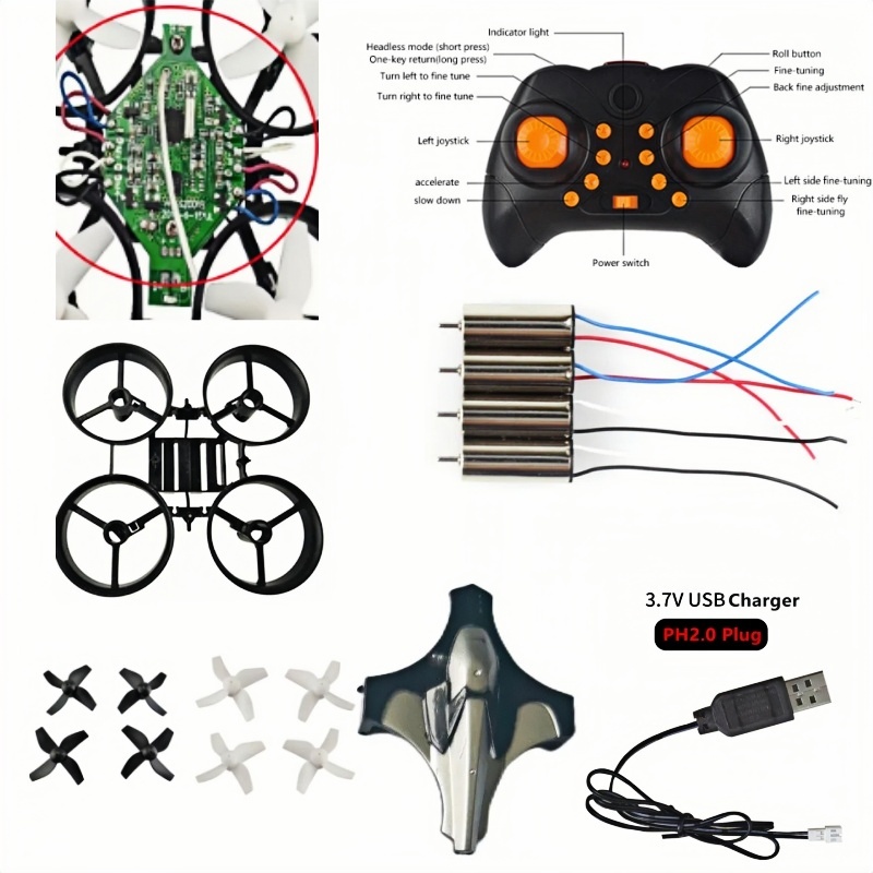 Fpv Drone Charger - Complete DIY Drone Kit 2.4G 6Axis