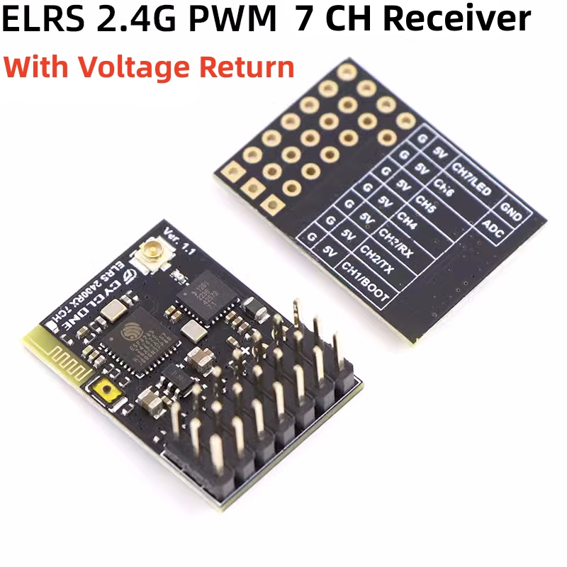 Fpv Drone Flight Controller - Elrs 2.4G Pwm 7ch 6ch Crsf