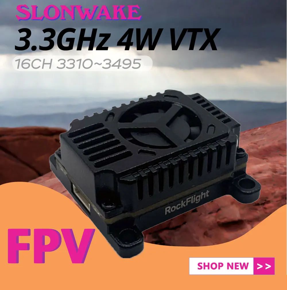 SLONWAKE FPV 3.3G 16CH 4000mW  - Fpv Drone Receiver recensie en prijs