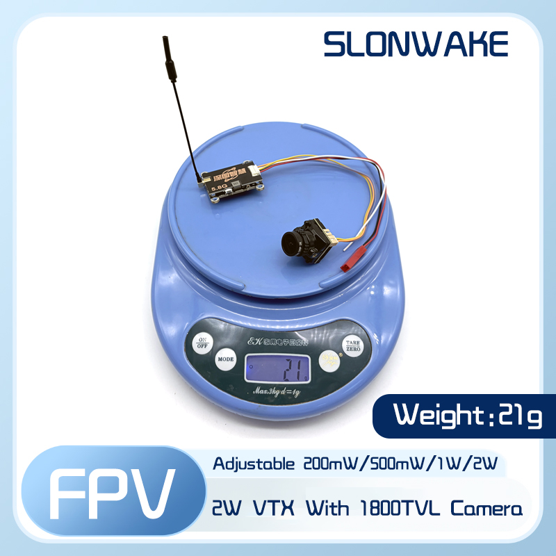 SLONWAKE 5.8G 56CH 2W zender V - Fpv Drone Quadcopter recensie en prijs