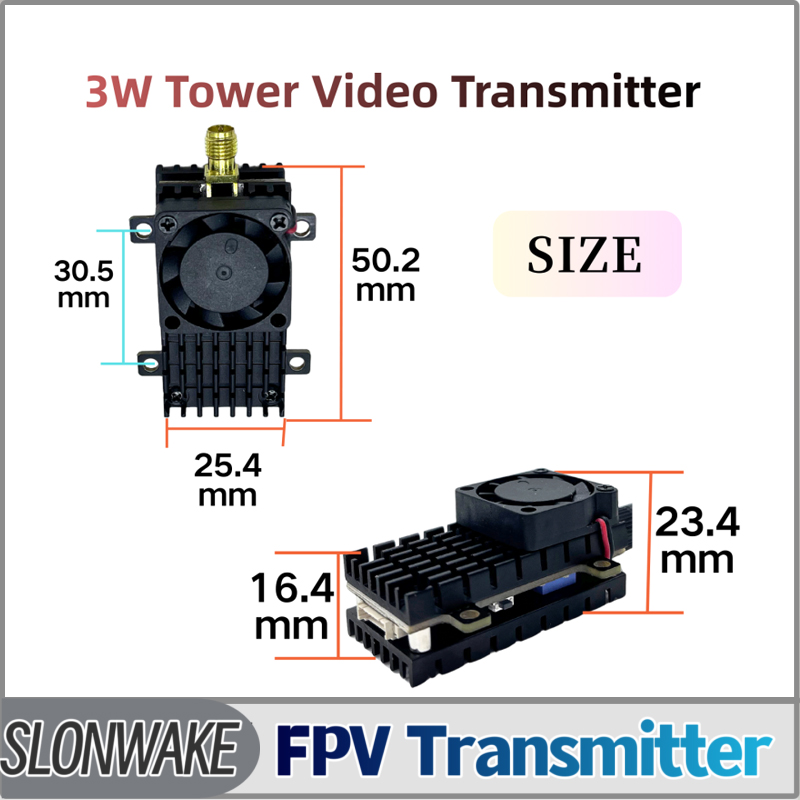 SLONWAKE 5.8G 3000mW Simulatie - Fpv Drone Receiver recensie en prijs